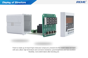 Dc Voltage and Ampere Meter Dc Power Meter Lcd 20v Dc Panel Meter Voltmeter Waterproof - Product Image 2