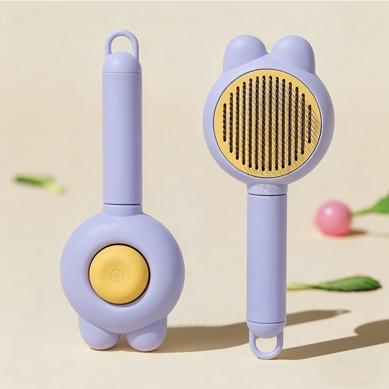 Rabbit ears floating hair comb-blue