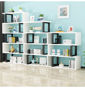 Fabrika toptan Modern çok katmanlı ahşap kitaplık kitaplık kitap depolama raf - Product Image 2