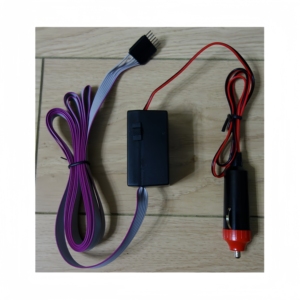 Inverter adesivo personalizzato 12V EL Sheet, uscita a 5 canali, programma lampeggiante personalizzato, adatto per adesivi EL lampeggianti - Product Image 1