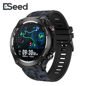 Eseed 1.45" รอบGPS Tracker Smartwatch 2024 1ATMกันน้ําเข็มทิศไฟฉายกีฬากลางแจ้งBT Call KC82 สมาร์ทนาฬิกาสําหรับชาย - Product Image 1