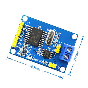 MCP2515 CAN bus module TJA1050 receiver SPI <strong>protocol</strong> 51 microcontroller <strong>program</strong> routine - Product Image 6