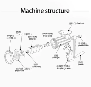 Yeni küçük ev <span class=keywords><strong>manuel</strong></span> yem işleme için pelet çekme makinesi balık kuş kanatlı tavşan yem pelet - Product Image 6