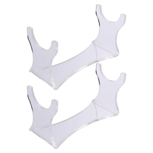 カスタムクリアアクリル製剣ディスプレイホルダー卓上アクリルサムライカタナ収納ディスプレイラック - Product Image 2
