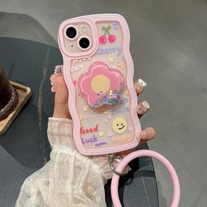 Sevimli halka braket koruyucu kılıf Apple iPhone 14 14 artı 14Pro Max 13 12 11 X <span class=keywords><strong>S</strong></span> R Pro Max 7 8 artı kapsama kabuk