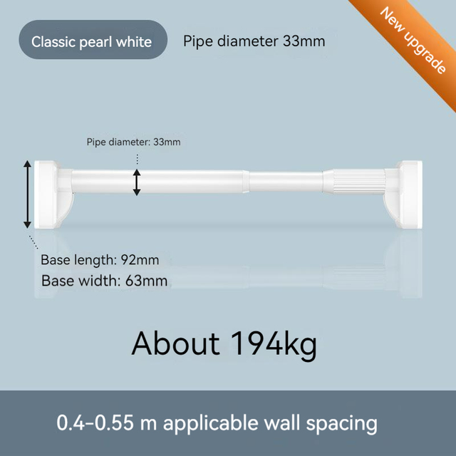Blanc (espacement des murs de 0,4 à 0,55 m)