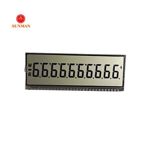 Kunden spezifischer kleiner Tn Positive Seven Segment Display Reflective Lcd für Smart Meter - Product Image 4