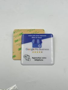 Autocollant époxy personnalisé de la collection <span class=keywords><strong>Google</strong></span> Review NFC avec code QR Bureau étanche NFC <span class=keywords><strong>Google</strong></span> Review Tag - Product Image 2