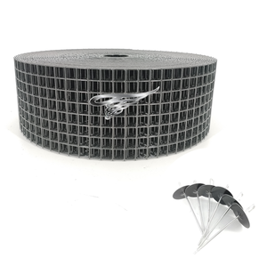4&quot; X 100&quot; Solar Panel Guard Kit 100 Fastener Clips <strong>Bird</strong> Proofing Solar Panels PVC Coated Critter Guard Roll Set Pest Control - Product Image 2