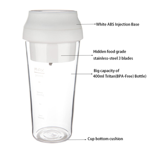 Mới Đến Điện Thoại Không Dây USB Có Thể Sạc Lại Máy Xay Sinh Tố Mini Xách Tay Trái Cây Máy Ép Trái Cây Cup - Product Image 3