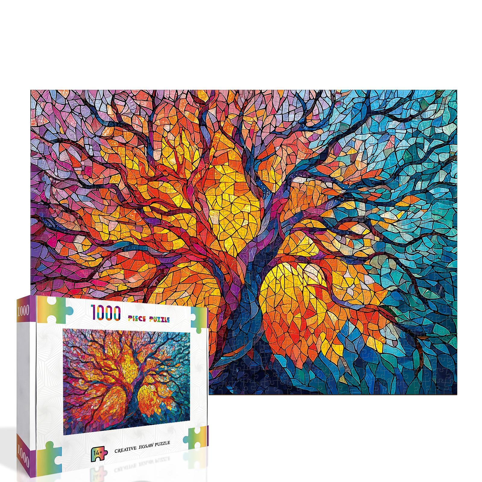 Stained Glass Tree