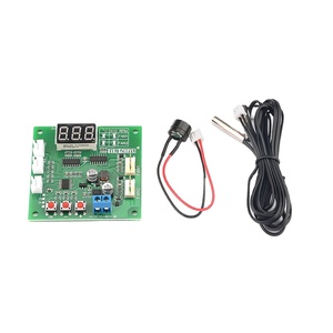 2-Kanal DC 12V 24V 4-Draht PWM Motor Lüfter Drehzahl regler Digital anzeige Regler Temperatur regelung Unterstützung EC EBM Lüfter... - Product Image 1
