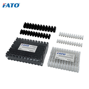 FATO Bloques de terminales de tornillo Tira U-Type 3A-150A PE 12P Bajo voltaje para cableado eléctrico y conexión Retardante de llama - Product Image 3