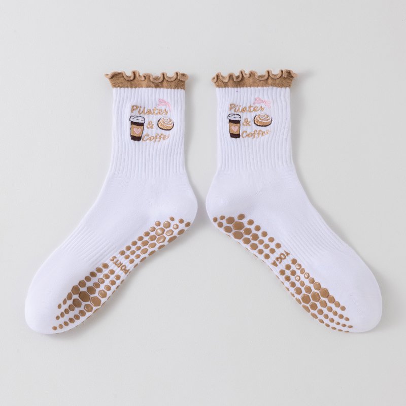 Tasse à café en dentelle kaki