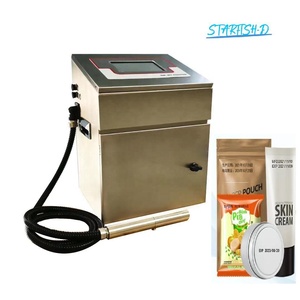 Industrieller kontinuierlicher Tintenstrahldrucker Chargen-Codiermaschine Tintenstrahldrucker Kennzeichnung Coder Kabel-Flasche Tintenstrahl-Codiermaschine - Product Image 2