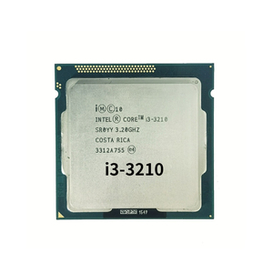 Überholter CPU-Desktop-Computer I3 3210 I3 3220 CPU-Prozessor Intel Core LGA1155 Prozessor-CPU-Fach verpackung