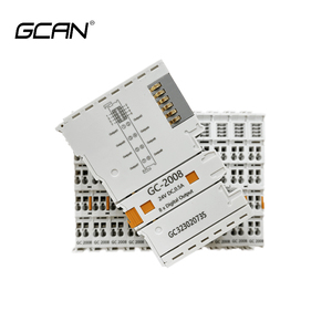 Controlador PLC RS232, RS485, relé, módulo PT100 IO programación opcional, módulos de entrada y salida analógicos y digitales