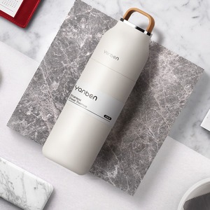 Yeni tasarım 350 ml taşınabilir çift duvar seyahat termos tutmak için sıcak 12 oz yalıtımlı tüm renkli su şişesi kamp için