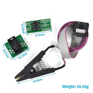 High quality SOIC8 SOP8 Test Clip For <strong>EEPROM</strong> 93CXX/25CXX/24CXX in-circuit programming on <strong>USB</strong> <strong>Programmer</strong> TL866CS TL866A - Product Image 3