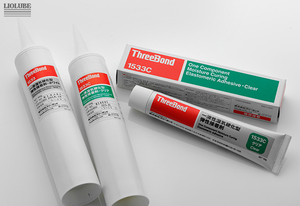 ThreeBond 1533C単一成分、水分硬化、弾性接着剤 (クリア) - Product Image 2