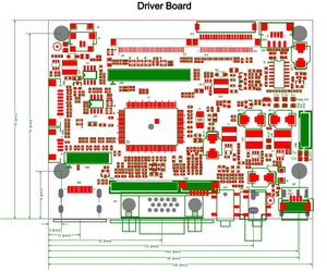 <strong>LCD</strong> Display Controller Board LVDS to DVI <strong>VGA</strong> Support 12v Converter Board for 4.3 Inch 5 Inch RGB <strong>LCD</strong> Screen <strong>Module</strong>
