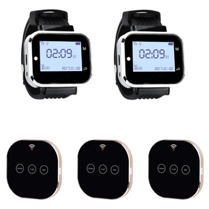 <strong>Wireless</strong> Table Metal Frame Calling <strong>Button</strong> Guest Call Waiter Service <strong>System</strong> for Restaurant or Hotel or Bar - Product Image 3