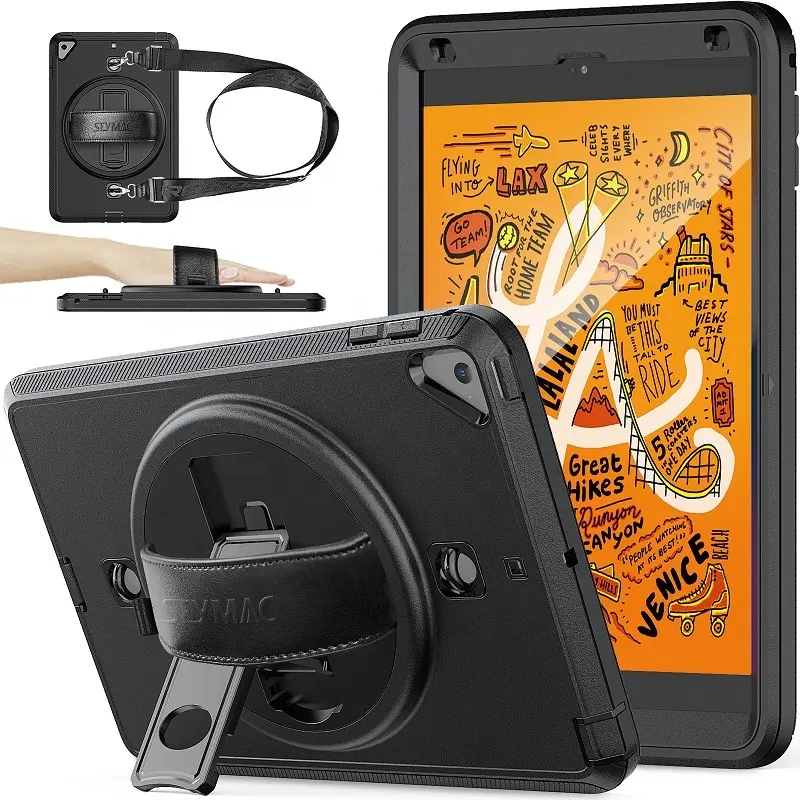 Nieuwe Product Shockproof Kickstand Hand-Hold Tpu Case Voor Ipad Mini 4 Tablet Case