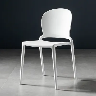 Cadeira de resina de polipropileno, cadeira colorida para restaurante e café, design moderno e nórdico, para áreas externas