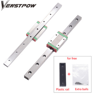 Cnc Parts MGN7 MGN12 MGN15 MGN9 100mm to 800mm Miniature <strong>Linear</strong> <strong>Rail</strong> <strong>Slide</strong> 1pcMGN <strong>Linear</strong> Guide+MGN Carriage Mini <strong>Linear</strong> Guide