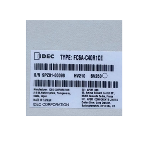 Programmier bare Steuerung IDEC FC6A-C40R1CE programmier bare Steuerung PLC-Modul von YAMAT
