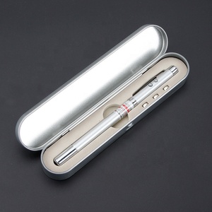 Penna per puntatori Laser 5in 1 puntatore telescopico per insegnanti penna per puntatore portatile retrattile con luce Laser rossa penna per scrittura estensibile - Product Image 1
