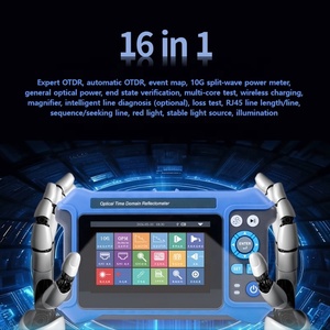 Precisione OTDR 1310/1550nm fibra Tester 4.3 'Touch Screen mappa degli eventi OLT integrato 16 funzioni RJ45 cavo WiFi IP 3G GSM SDK - Product Image 5
