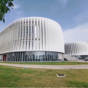 Ngoài trời không thấm nước thể thao địa điểm độ bền kéo kiến trúc hiện đại Thiết kế màng t10k PTFE cấu trúc màng cấu trúc trung tâm mua sắm bóng râm cấu trúc - Product Image 2