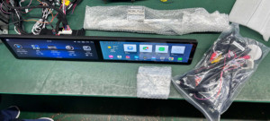 12.3 "Màn hình kép Qualcomm 665 <span class=keywords><strong>Android</strong></span> 13 Carplay GPS navigation cho Mercedes Benz GLC x253 C W205 ntg5.0 ntg5.5 ntg6.0 - Product Image 4