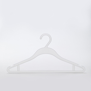 Bán buôn Durable nửa nhựa trong suốt móc kim loại nhựa móc đơn Tier móc nhựa cho phòng khách sử dụng - Product Image 5