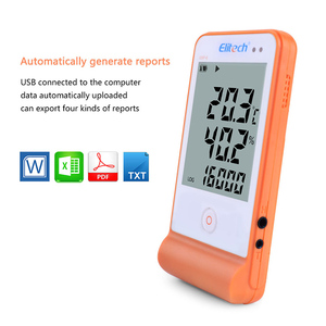 GSP-6 USB <strong>Temperature</strong> Humidity Data <strong>Logger</strong> With16000 Points Storage Capacity LCD Screen Temp Recorder Sensor for Food Chemicals - Product Image 5
