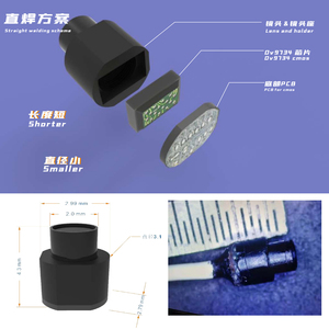 Mini módulo de cámara de inspección con 140 ° FOV para solución de endoscopio - Product Image 3