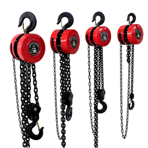 手动Pully Block 1t 2吨3t 5t 10t 3m 6m G80环链葫芦Hsz型手链滑车 - Product Image 1