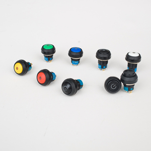 Pulsante wireless on off pulsante illuminato led HL12C 12mm pulsante in plastica - Product Image 4