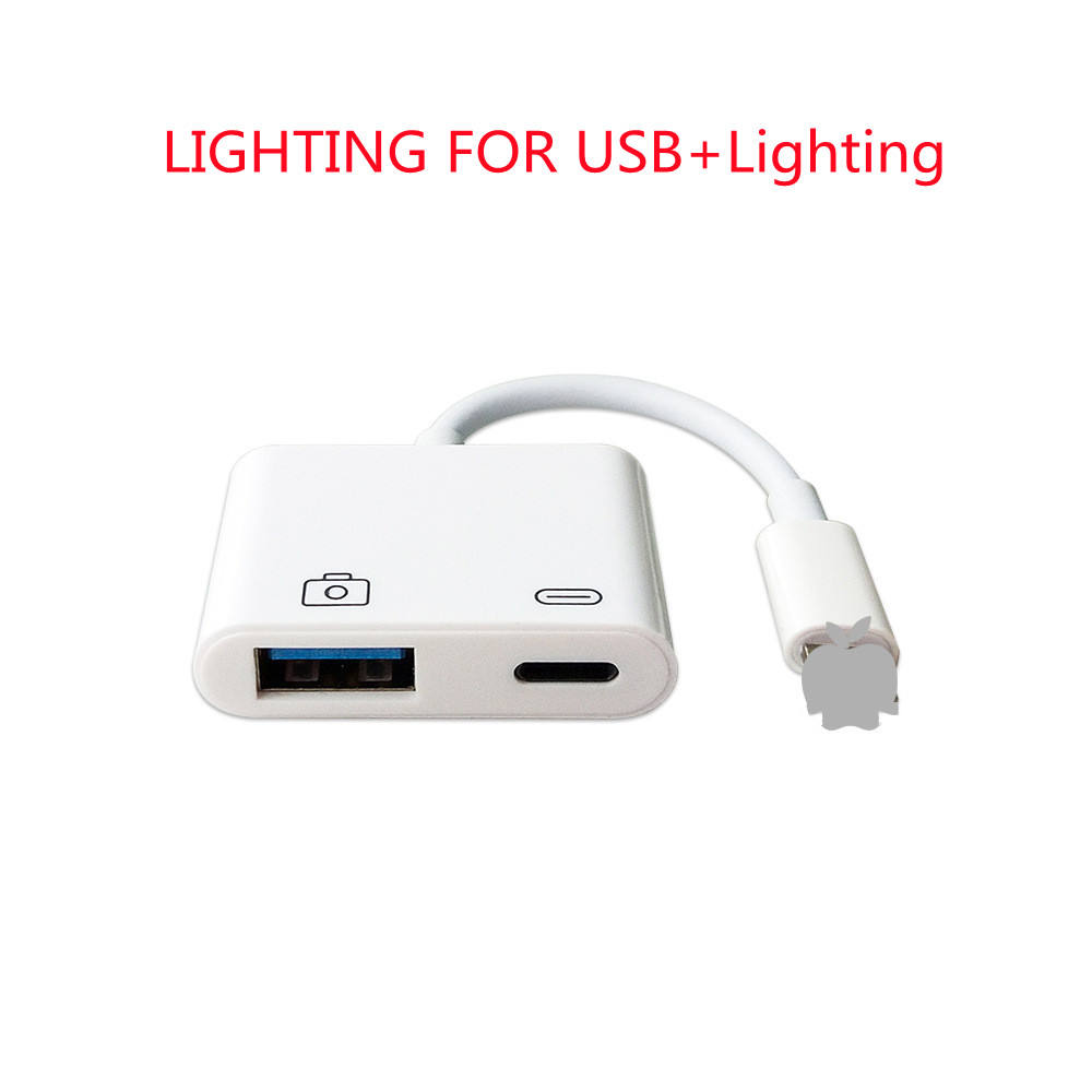 8PIN สำหรับ USB+Type-C สีขาว