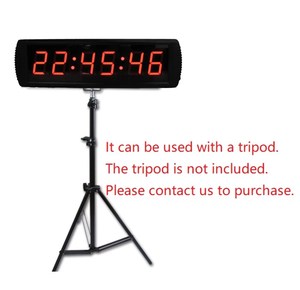 3 Inch Display Multi-functional Countdown Countup Stopwatch <strong>Timer</strong> LED Digital Wall <strong>Clock</strong> <strong>With</strong> Remote Control Bulit-in Buzzer - Product Image 5
