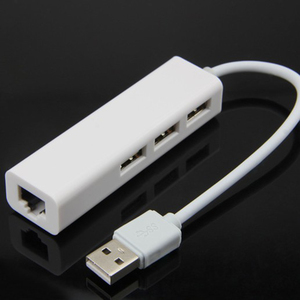 3 USB bağlantı noktası Hub RJ45 lan kartı dizüstü Ethernet Dock ağ genişletici MacBook Air Pro için - Product Image 4