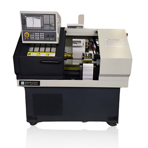 Cina automatica Mini CNC tornio CK6130 con sistema di controllo digitale Fanuc e GSK per tornitura leggera e lavorazione - Product Image 1