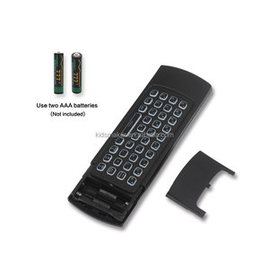MX3 81 <strong>Key</strong> IR/2.4G Wireless 6-Axis Gyro Air Mouse Mini <strong>Keyboard</strong> TV OTT Box STB DVB Remote <strong>Controller</strong> with Mini <strong>Keyboard</strong> - Product Image 5