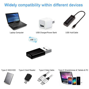 Custom Logo <strong>USB</strong> 3.0 Type-A Male <strong>to</strong> <strong>USB</strong> 3.1 Type-C Female Adapter Mobile Phone Data Convertor UsbA <strong>to</strong> UsbC Connector - Product Image 6