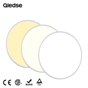 Fabrika kaynağı 40-100W tavan LED ince yuvarlak Panel lambası askıya yüzey ofis otel merkezi için Ultra ince Panel ışık monte - Product Image 6