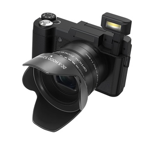 Yeni başlayanlar için 3 ''IPS ekran ile 5X optik Zoom 4K dijital kamera şarj edilebilir, otomatik odaklama, tip-c Video kamera - Product Image 2
