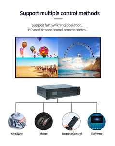 Hochleistungs-HDCP 8 Eingang 32 Ausgang hdm i Video Matrix Switcher System mit Fernbedienung