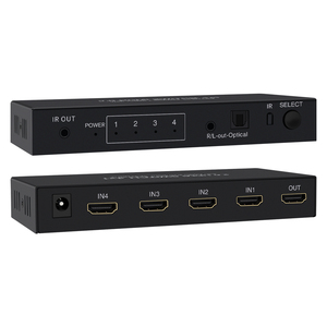 2.0 hdmi Switch 4input 1output 4K 60Hz Automatic Switching Audio Separation <strong>Output</strong>