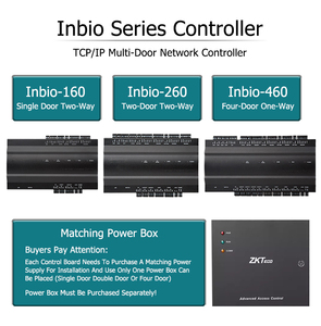 Software de nube libre basado en Web, Rs485, Tcp/ip, Control de acceso de 4 puertas - Product Image 2